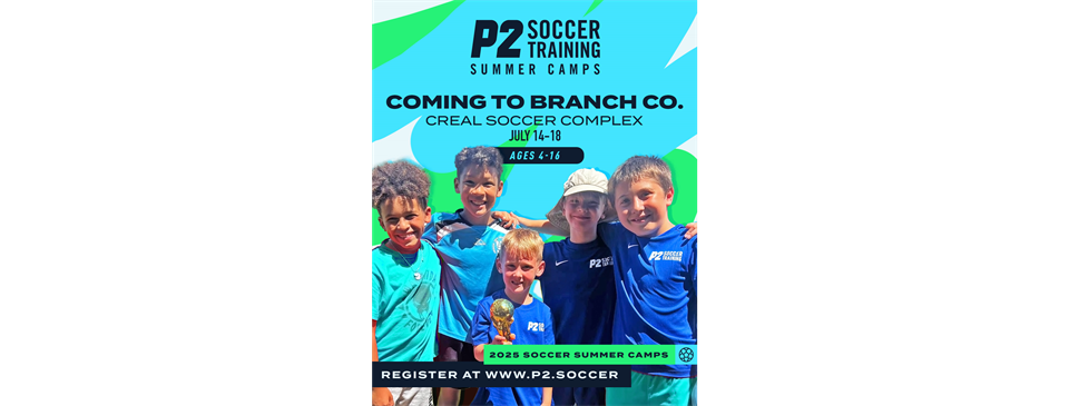 Register now for P2 SOCCER CAMP!